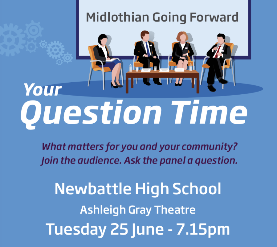Image of panel for "Your Question Time" Event